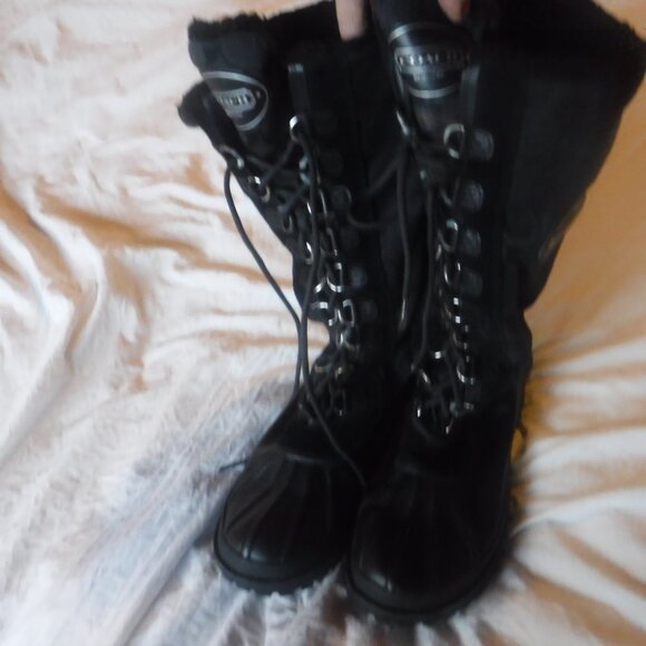Coach New York Black Boots Womens Size 10 B Libby Boots - Picture 7 of 16